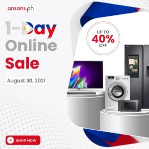 Anson's - National Heroes Day: 1-Day Online Sale: Up to 40% Off