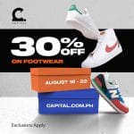 Capital PH - Get 30% Off on Footwear
