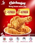 Jollibee - 6+1 and 8+2 Chickenjoy Promo