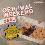 Krispy Kreme - August Original Weekend Deal for P299 (Save P126)