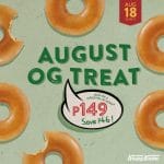 Krispy Kreme - August OG Treat for P149 (Save P46)