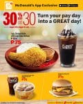 McDonald's - App Exclusive: Get 30% Off on 30 Promo