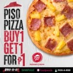 Pizza Hut - August Piso Pizza Promo