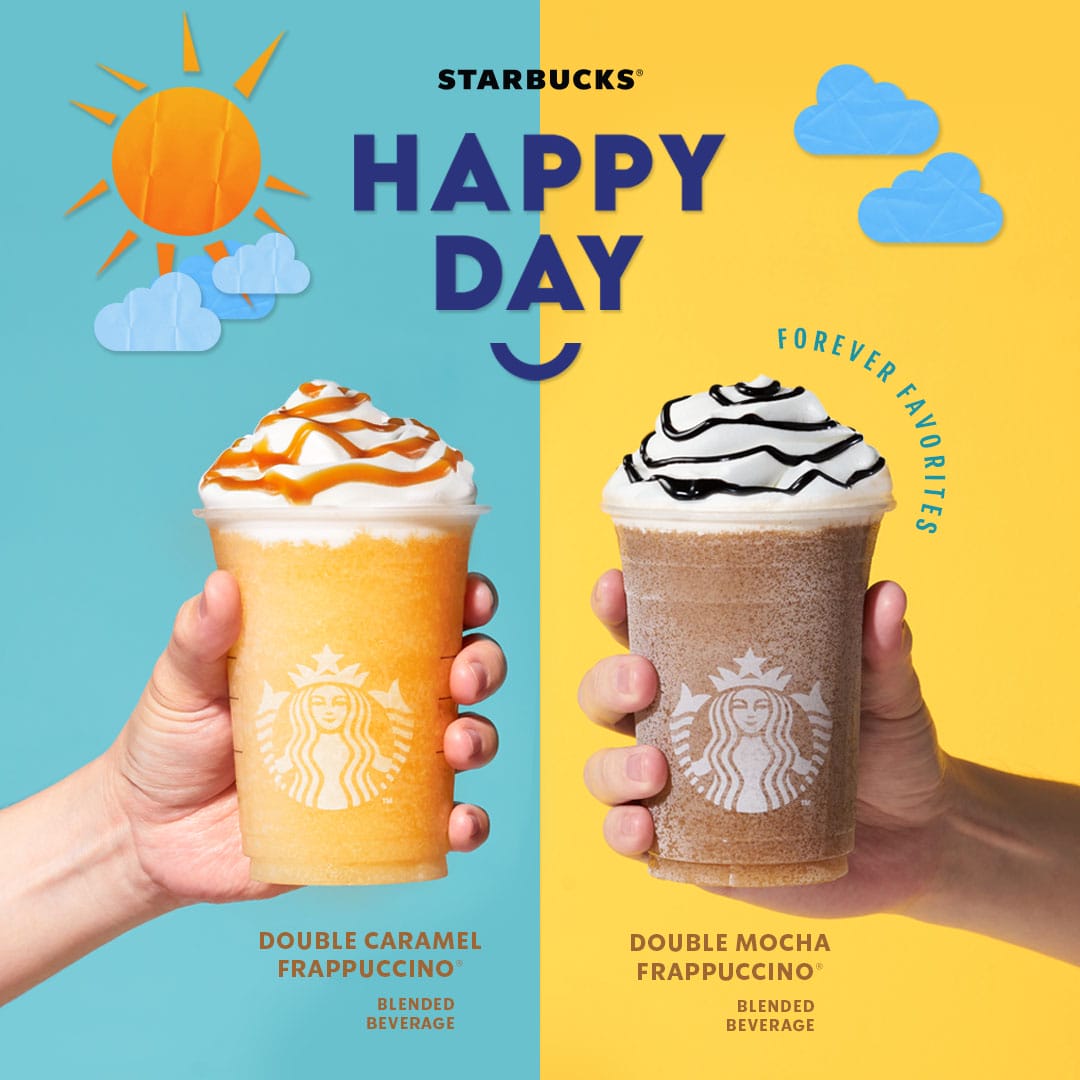 Starbucks Happy Day Buy 1 Get 1 Promo Deals Pinoy