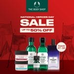 The Body Shop - National Heroes Day Sale: Get Up to 50% Off