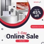Anson's - 1-Day Online Sale: Get Up to 45% Off