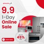Anson's - 9.9 1-Day Online Sale: Get Up to 45% Off