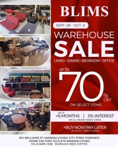 BLIMS Fine Furniture - Warehouse Sale: Get Up to 70% Off 