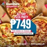 Domino's Pizza - All-Day Pizza Party for P749
