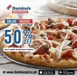 Domino's Pizza - Online Takeout Exclusive: Get 50% Off