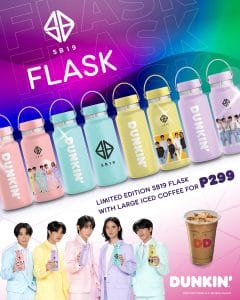 Dunkin - Limited Edition SB19 Flask for P299