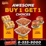 Kenny Rogers Roasters - Awesome Buy 1 Get 1 Choices Promo