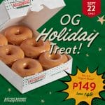 Krispy Kreme - OG Holiday Treat for P149 (Save P46)