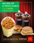 McDonald's - Get 25% Off on Orders via GrabFood