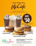McDonald's - McCafe and McMuffin Promo via GrabFood and Foodpanda