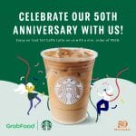 Starbucks - 50th Anniversary Promo via GrabFood