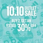 Adidas - 10.10 Outlet Sale: Buy 2 Get an Extra 30% Off