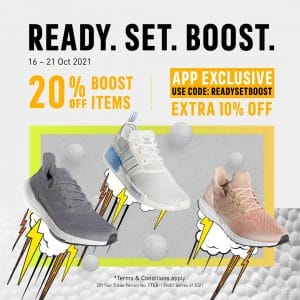 Adidas - Ready. Set. Boost: Get 20% Off
