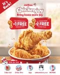 Jollibee - 6+1 and 8+2 Chickenjoy October Promo