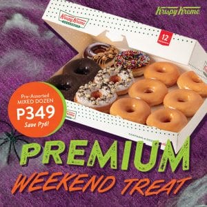 Krispy Kreme - October Premium Weekend Treat for P349