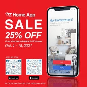 Mandaue Foam: MF Home App Get 25% Off Sale