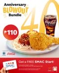 McDonald's - Anniversary Blowout Bundle for P110 + FREE SMAC Start