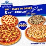 S&R New York Style Pizza - Buy 1 Take 1 Promo for P999