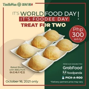 Tim Ho Wan - World Food Day Baked Buns with BBQ Pork Promo