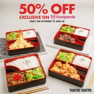 Tokyo Tokyo - Get 50% Off via Foodpanda