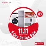 Anson's - 11.11 3-Day Online Sale: Get Up to 45% Off