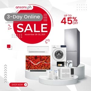 Anson's - 3-Day Online Sale: Get Up to 45% Off