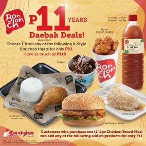 Bonchon Chicken - P11 Daebak Deals