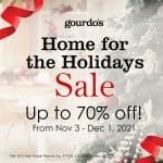 Gourdo's - Home for the Holidays Sale: Get Up to 70% Off
