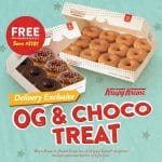 Krispy Kreme - OG and Choco Treat Delivery Exclusive