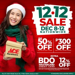 ACE Hardware - 12.12 Sale: Get Up to 50% Off