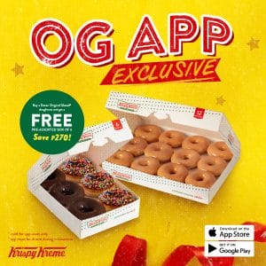 Krispy Kreme - OG App Exclusive: FREE Pre-Assorted Box of 6