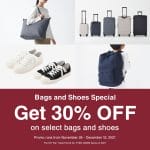 MUJI - Bags and Shoes Special: Get 30% Off