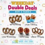 Auntie Anne's - Weekday Double Deals: Buy 1 Take 1 Promo