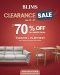 BLIMS - Clearance Sale: Get Up to 70% Off