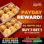 Kenny Rogers Roasters - Big Muffin Sale: Buy 1 Get 1 Promo