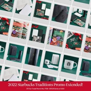Starbucks Traditions 2022 Promotion Extended Until January 2022