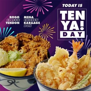 Tenya - TEN-YA Day Promo
