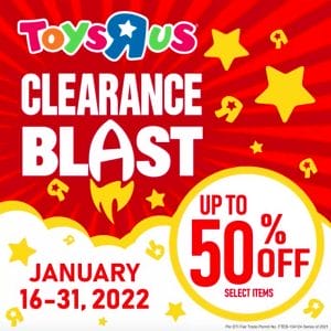 Toys R Us - Clearance Sale: Get Up to 50% Off