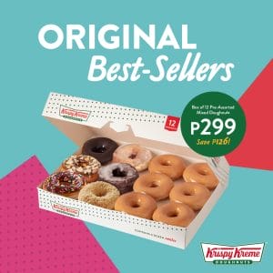 Krispy Kreme - Original Best-Sellers Promo for P299