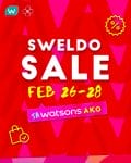 Watsons - Sweldo Sale: Get Up to 50% Off