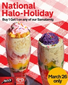 Max's Restaurant - National Halo-Holiday Promo