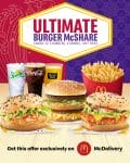 McDonald's - Ultimate Burger McShare Promo for P499