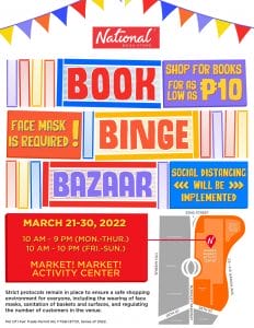 National Book Store - Book Binge Bazaar: Get P99 Books