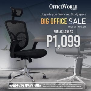OfficeWorld - Big Office Sale: As Low As P1099