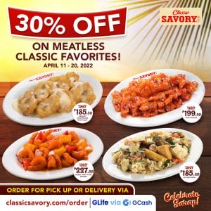 Classic Savory - Get 30% Off on Meatless Classic Favorites